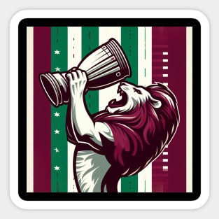 Fluminense Football Club lion campeón Sticker